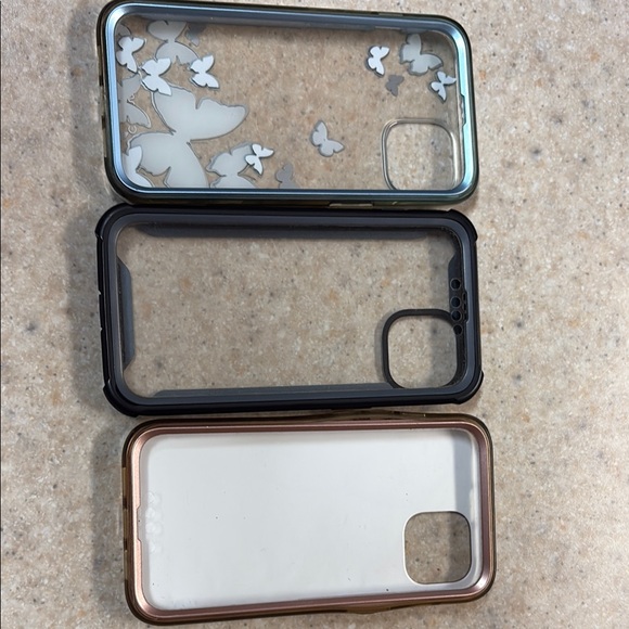 I-blazon Cosmo Blue and Pink iPhone 13 Cases with Floral and Geometric Designs - Picture 2 of 7